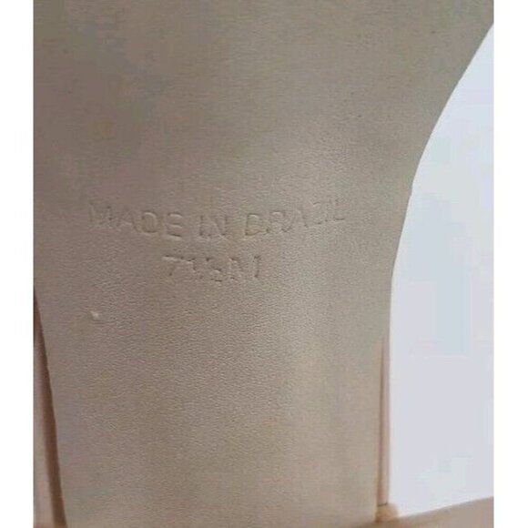 NEW Steve Madden Women's Irenee B Ankle Strap Sandals Brown Gold Size 7.5 M - Picture 8 of 12